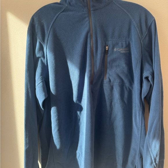 Columbia Other - Columbia Titanium Blue and Gray Fleece Jacket